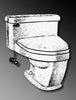 Seat for American Standard Carlyle, Roma & Luxor - This Old Toilet