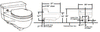 Toilet Case 3000 one-piece wall-hung