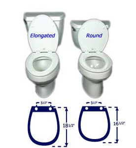 Wall Hung Square Toilet Seat, White at Rs 1900 in Morbi
