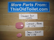 Bolt Cover SINGLE vintage flat for STANDARD aka AMERICAN STANDARD colors