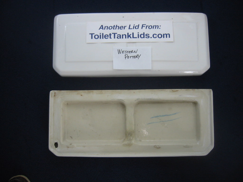 Tank Lid Western Pottery 1970s This Old Toilet