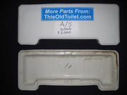 Lid American Standard # F2000, 2000 - This Old Toilet