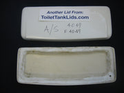 Tank Lid American Standard Cadet & Glenwall # F4049 , 4049 - WHITE - This Old Toilet