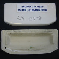 Tank lid American Standard Cadet II # 4078, # 735.007 - This Old Toilet