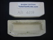 Tank lid American Standard Cadet II # 4078, # 735.007 - This Old Toilet