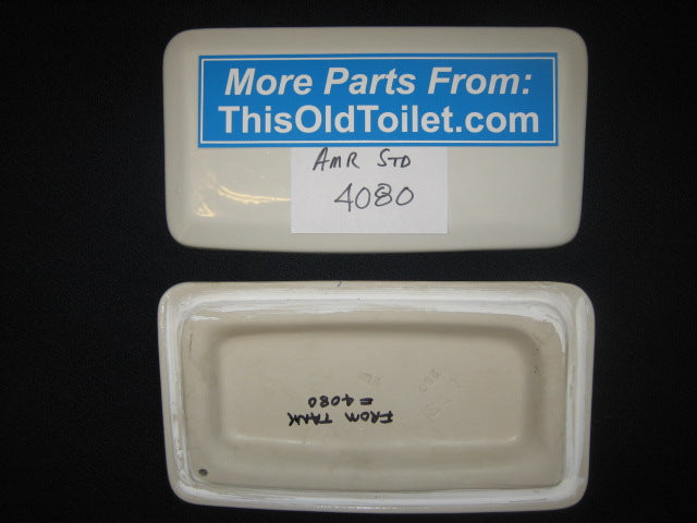 Lid American Standard Roma 2-piece 4080 - This Old Toilet