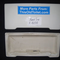 Tank Lid American Standard Compact # F4033, 4033 - This Old Toilet