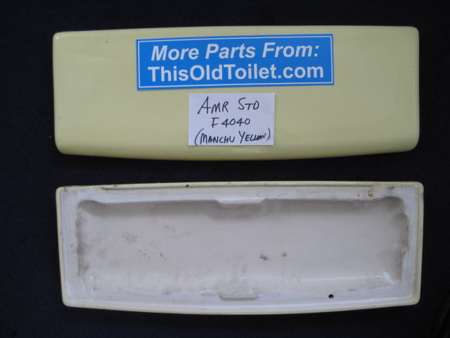 Lid Amerian Standard Norwall, # F4040, 4040, F4041, 4041 - This Old Toilet