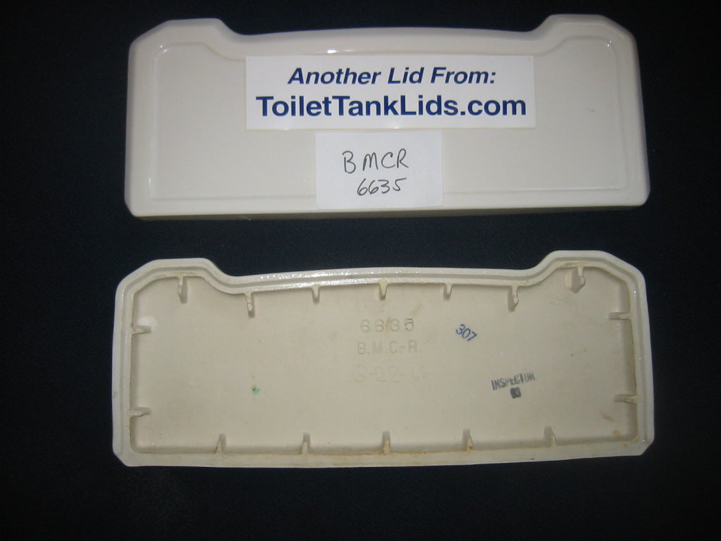 Tank Lid Briggs Count BMCR 6635 This Old Toilet