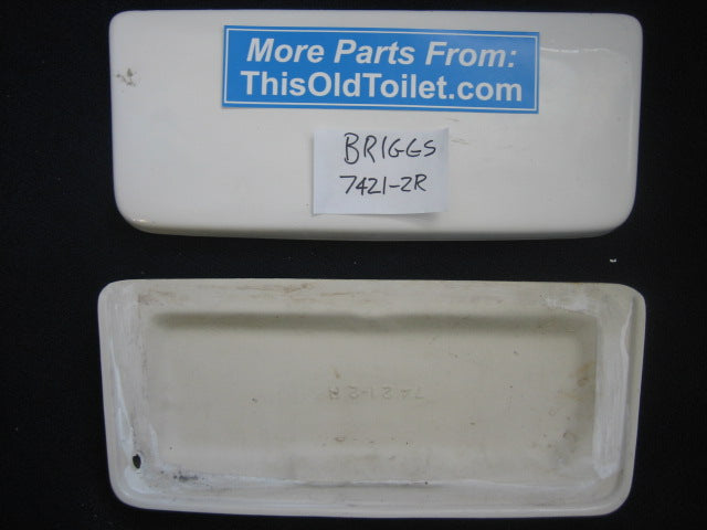 Tank Lid Briggs 7421 - This Old Toilet