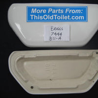 Tank lid Briggs Vacuity 7444 BII A - This Old Toilet