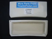 Lid Gerber Ultra Flush 28-799 angled front corners - This Old Toilet