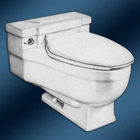 Seat for Kohler Champlain K-3390EB - This Old Toilet