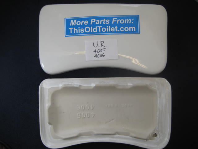 Tank lid Universal Rundle Bordeau, 4005 4006 - This Old Toilet